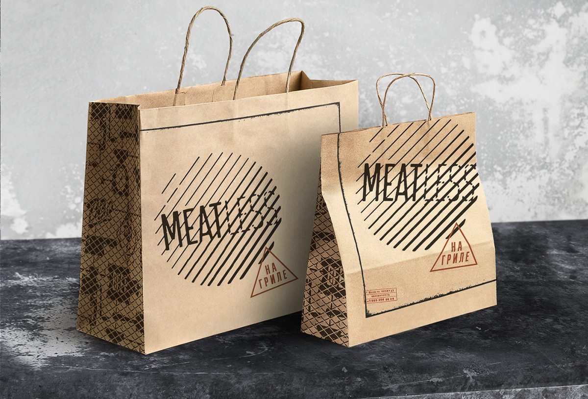  MEATLESS 手提袋設(shè)計(jì)