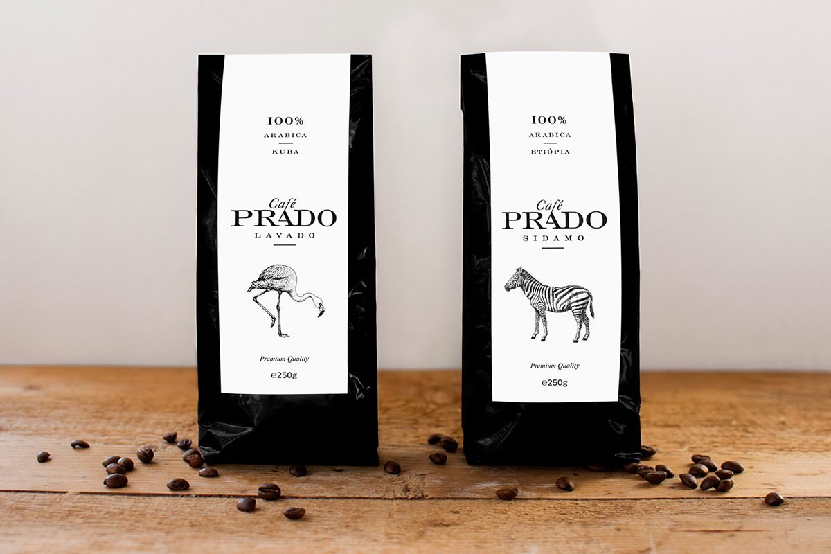 Café Prado  咖啡品牌形象設計