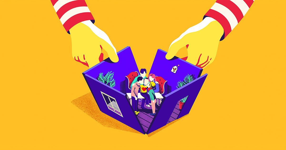 Mcdonald's 餐飲的慈善傳播運(yùn)動(dòng)品牌設(shè)計(jì)