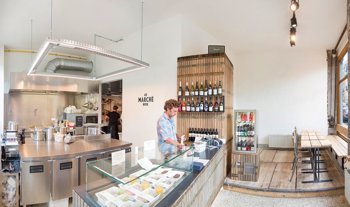 AuMarchénoir餐廳品牌形象設(shè)計(jì) 空間設(shè)計(jì)