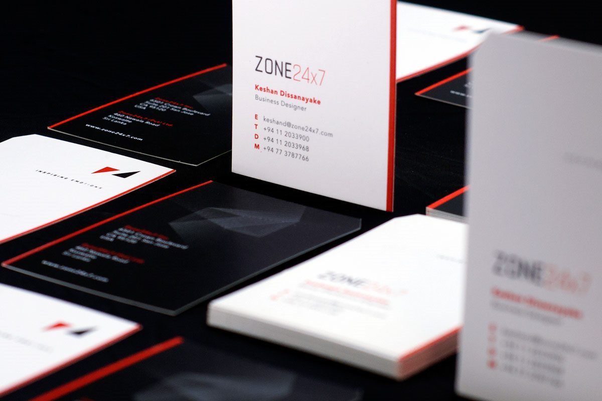 Zone24x7 Inc科技品牌vi設計 設計展示