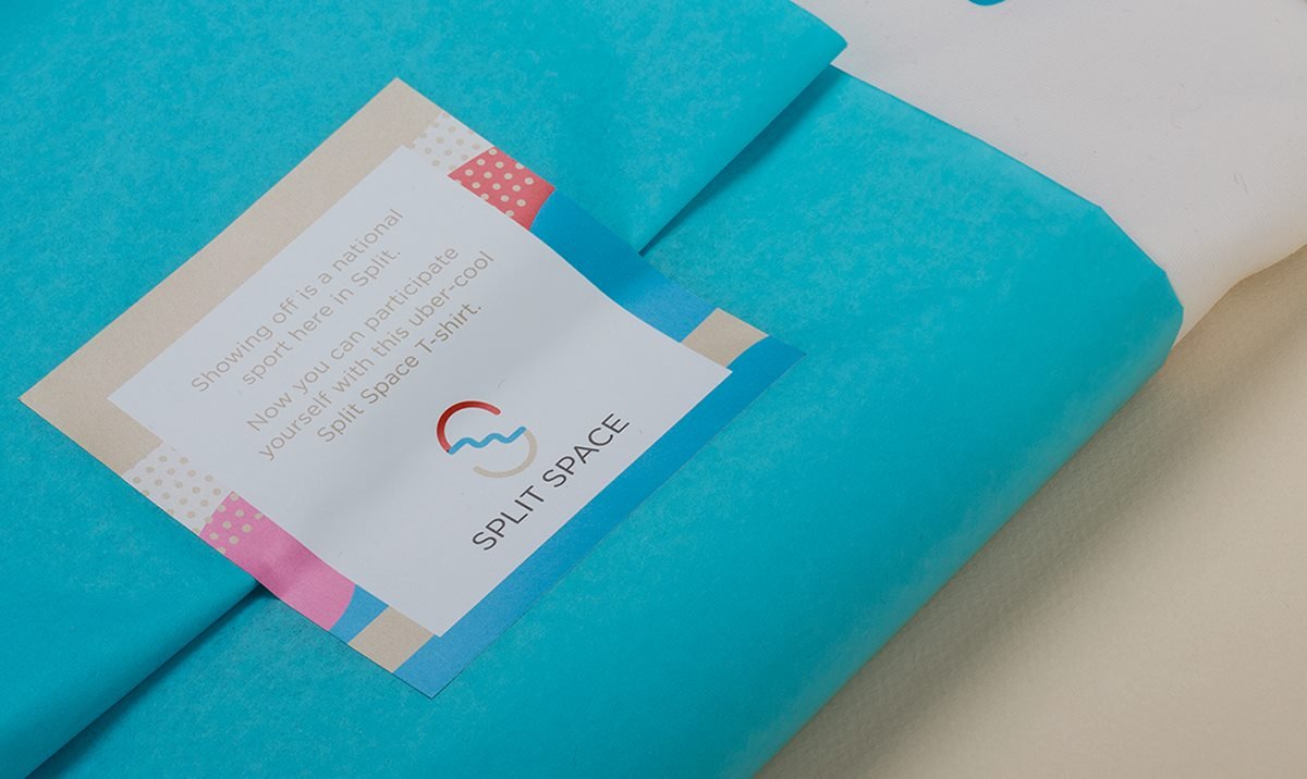 SPLITSPACE公寓VI設計 標簽設計