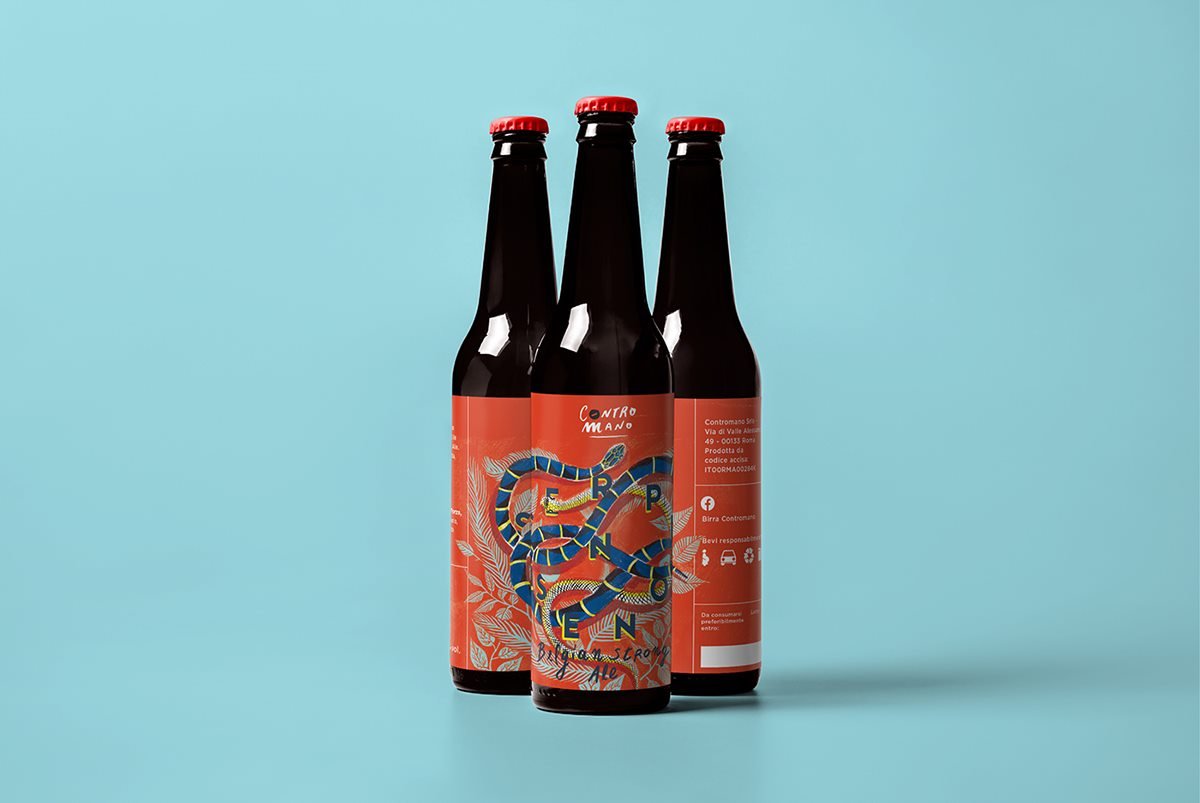 Contromano 啤酒品牌包裝形象設計 包裝設計