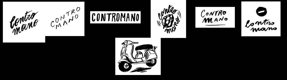 Contromano 啤酒品牌包裝形象設計 字體設計