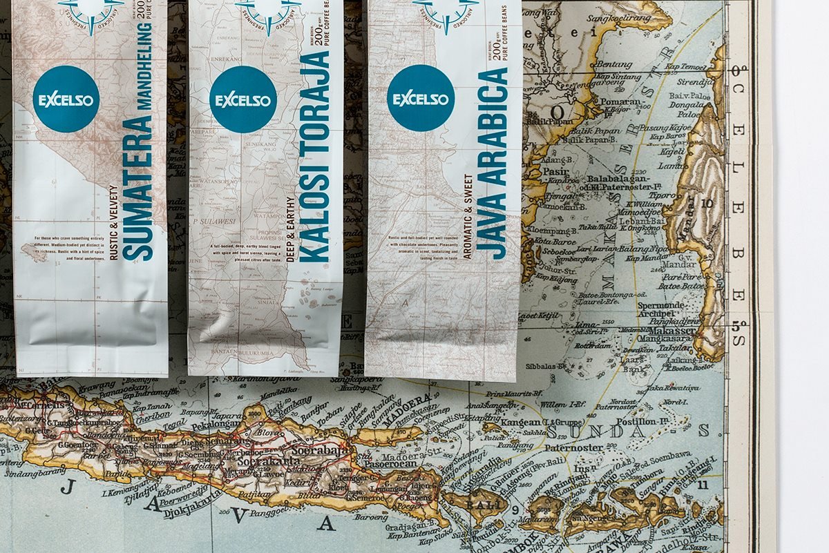 單品咖啡豆包裝設(shè)計(jì)展示