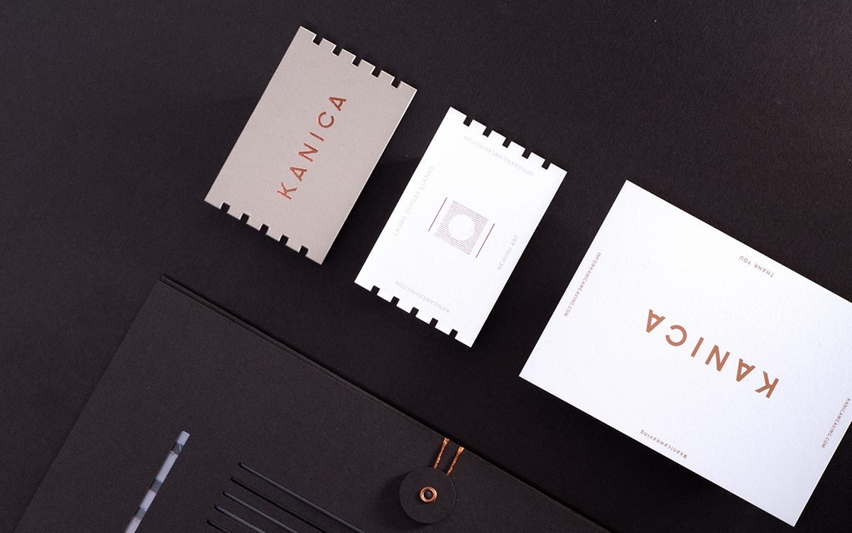卡尼亞織造藝術品牌設計 名片設計