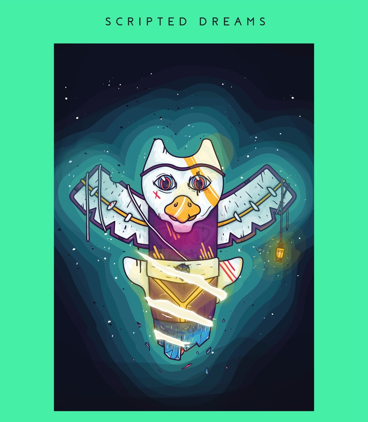 NOPE互聯網游戲VI設計 游戲人物設計展示