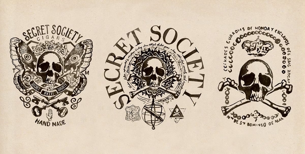 “SEGRET SOGIETY”香煙VI設計 標志設計