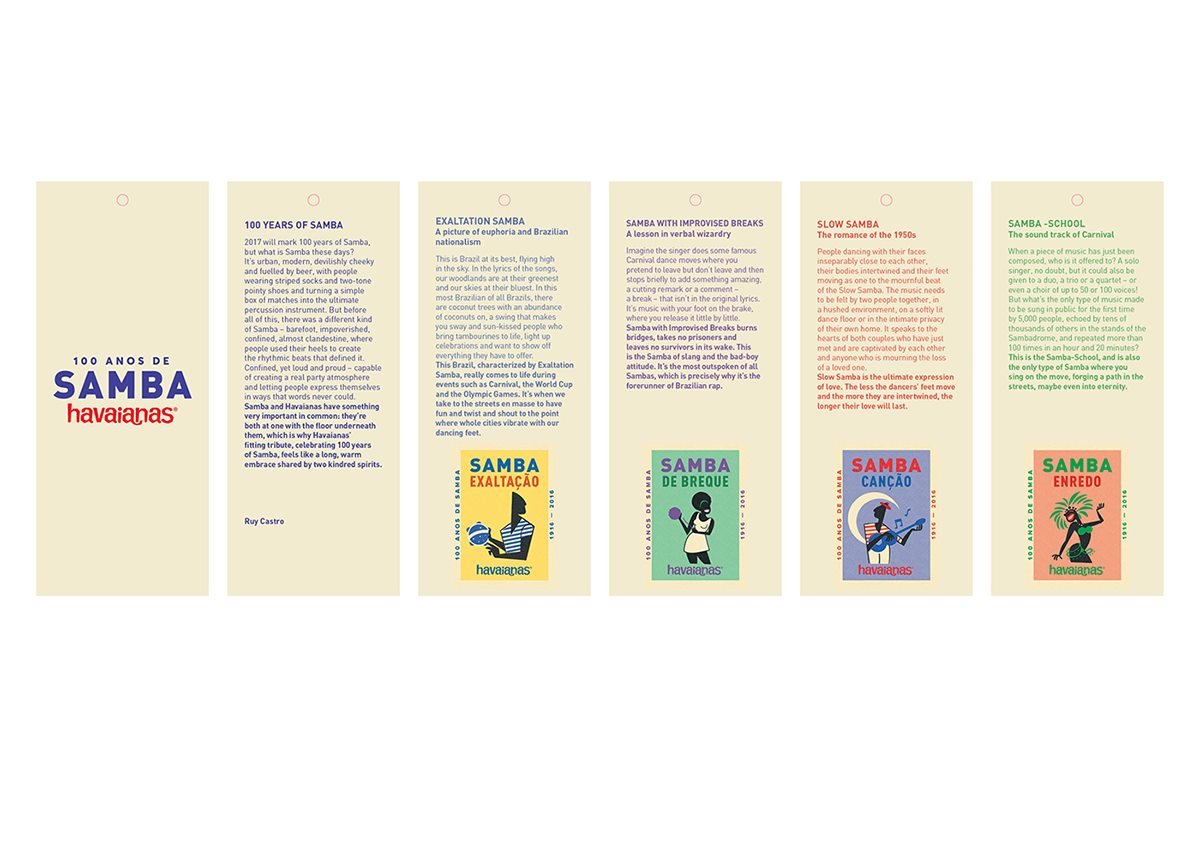 “SAMBA”鞋具VI設計 海報設計展示