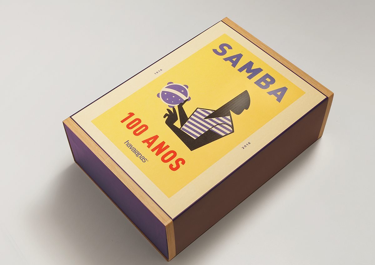 “SAMBA”鞋具VI設計 包裝設計展示