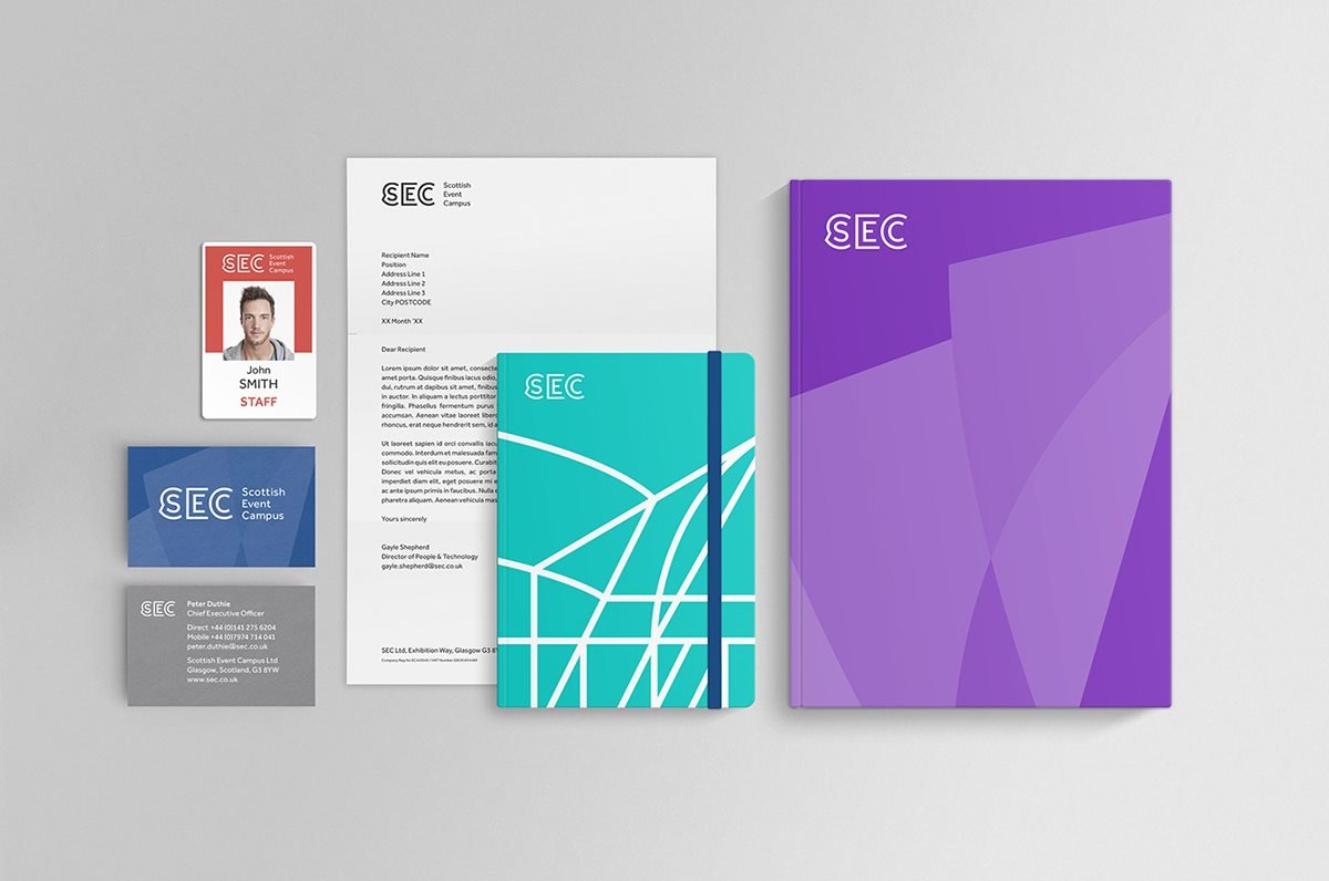 “SEC”議會廳VI設計形象 建筑展示