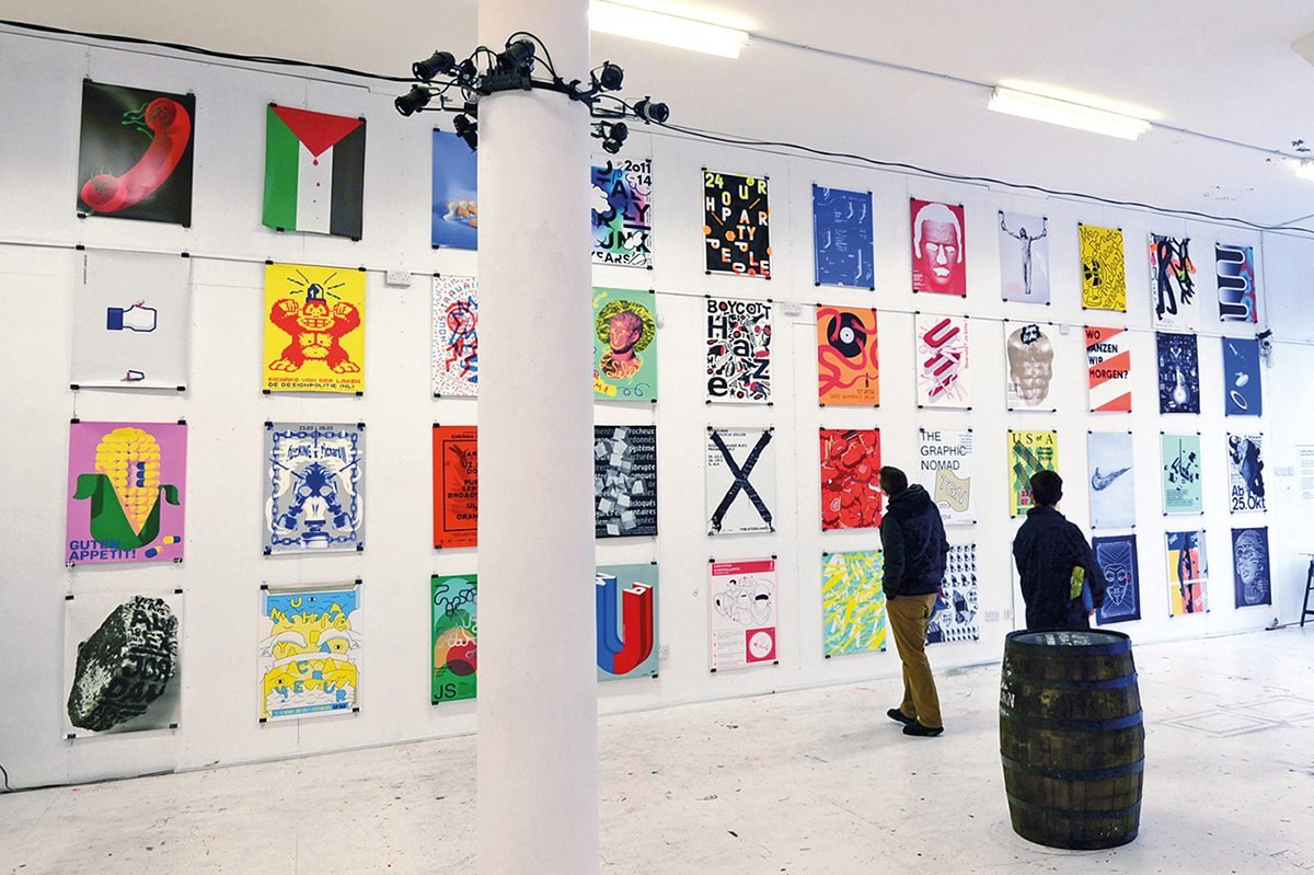 蘇格蘭藝術節VI設計整合形象  實拍場景