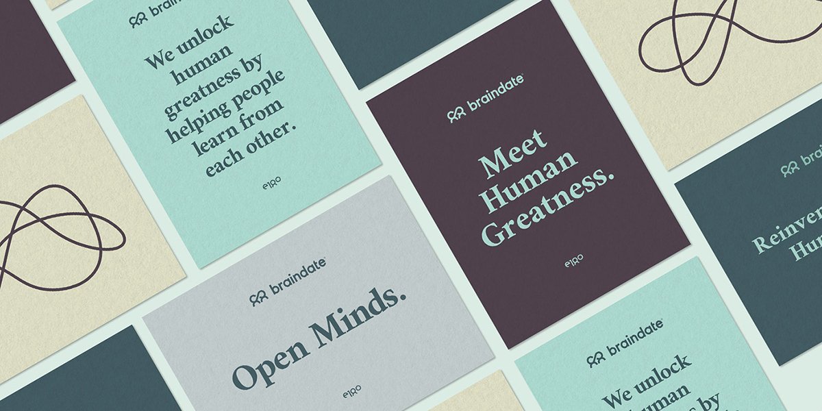 E180互聯網平臺VI形象更新展示  單頁設計