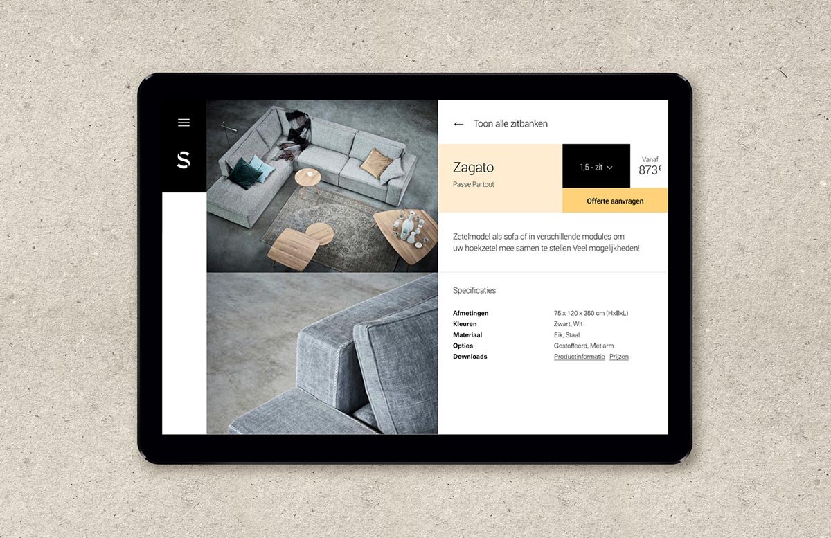 Sanskriet家具VI設計形象欣賞  網頁設計