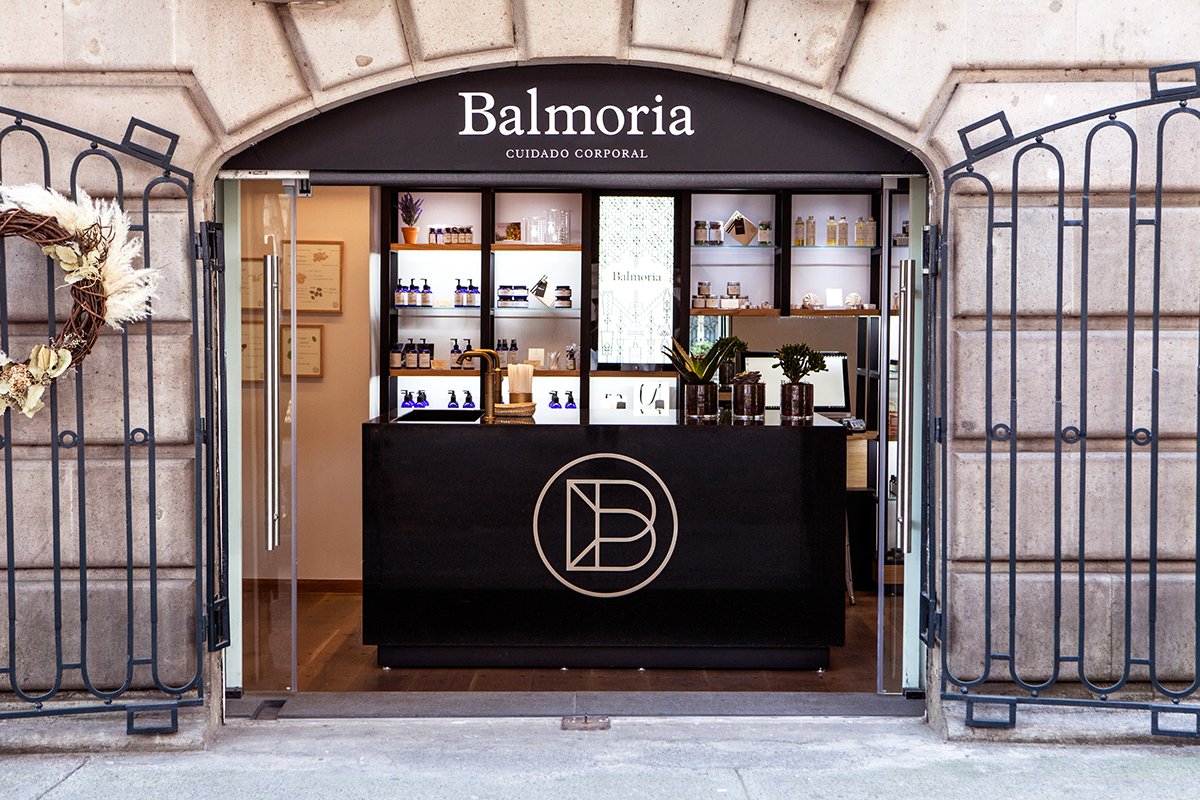 Balmoria美容產(chǎn)品VI形象  標志應用