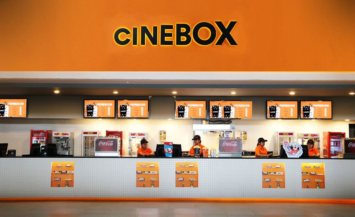 Cinebox影院VI形象設(shè)計展示 展廳展示
