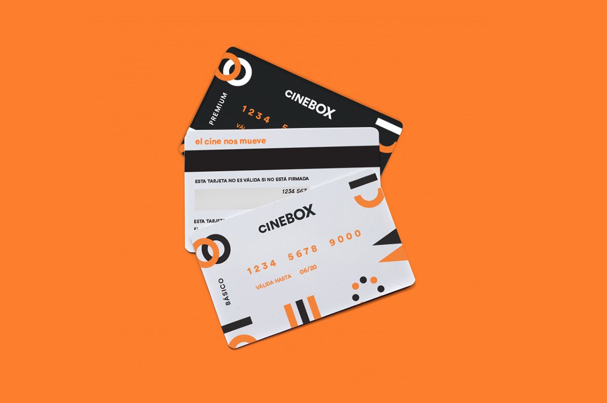 Cinebox影院VI形象設(shè)計展示 VIP卡設(shè)計