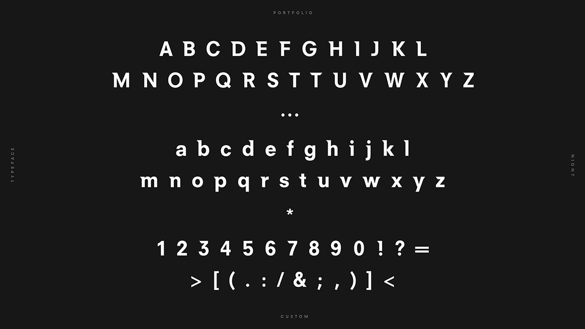 深圳VI設計  組合夜國際組織VI形象  字體設計