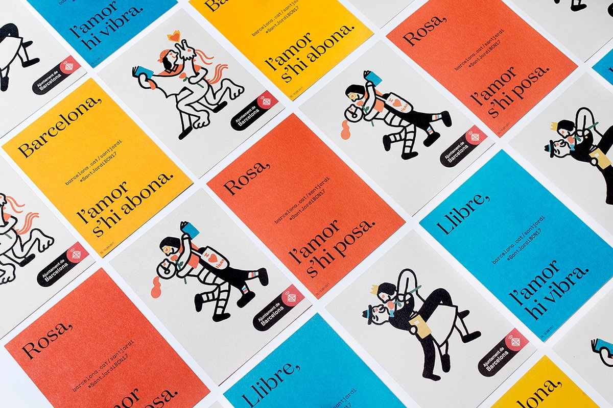 Sant Jordi漫展視覺形象設(shè)計 深圳VI設(shè)計 深圳VI策劃 Sant Jordi漫展視覺形象設(shè)計 漫畫形象