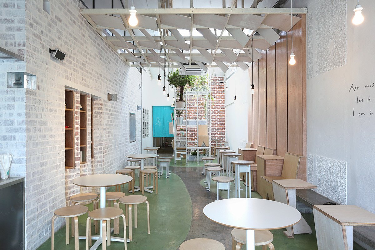 深圳VI設(shè)計  深圳VI策劃  Kakigōri冰淇淋店VI形象  室內(nèi)設(shè)計