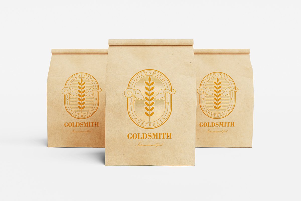 深圳VI設計 深圳VI策劃 Goldsmith肉類品VI形象設計 包裝設計