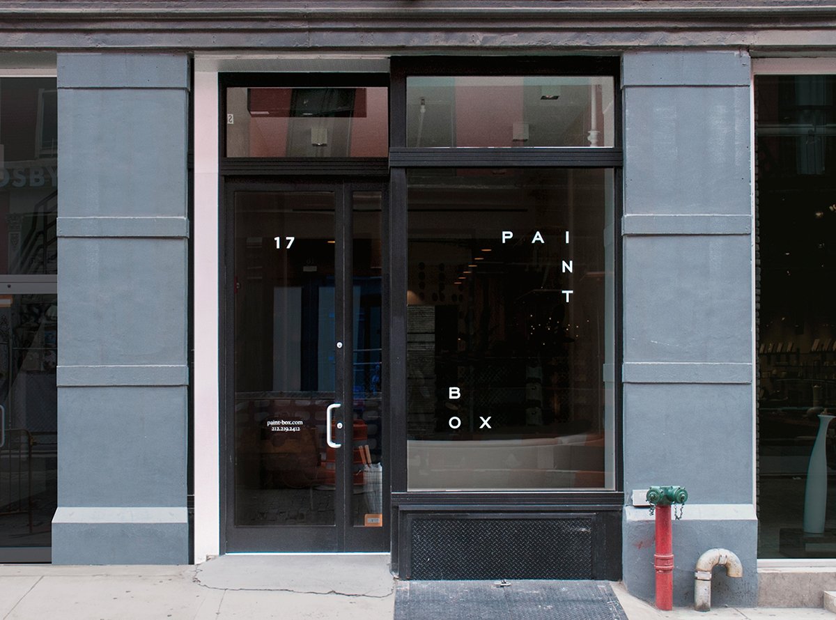 深圳VI設計  深圳VI策劃  "油漆盒"時尚美甲企業(yè)VI設計  標志應用