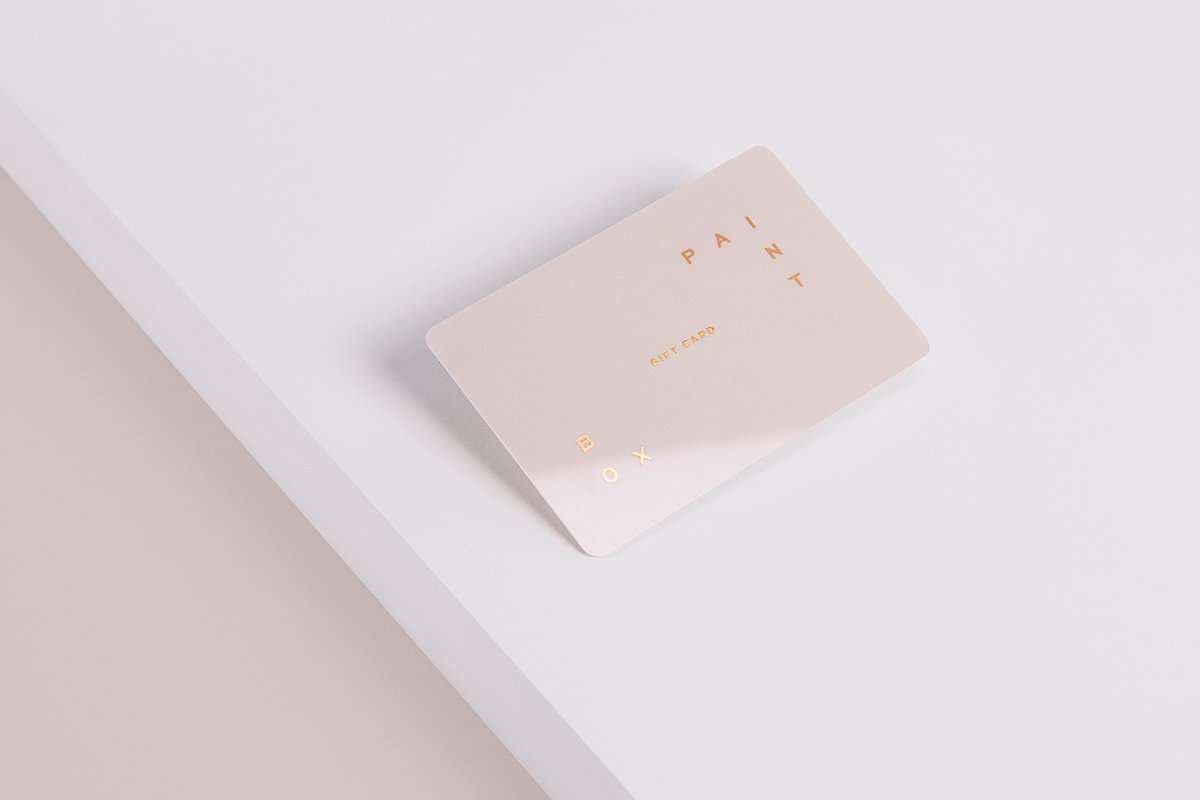 深圳VI設計  深圳VI策劃  "油漆盒"時尚美甲企業(yè)VI設計  名片設計