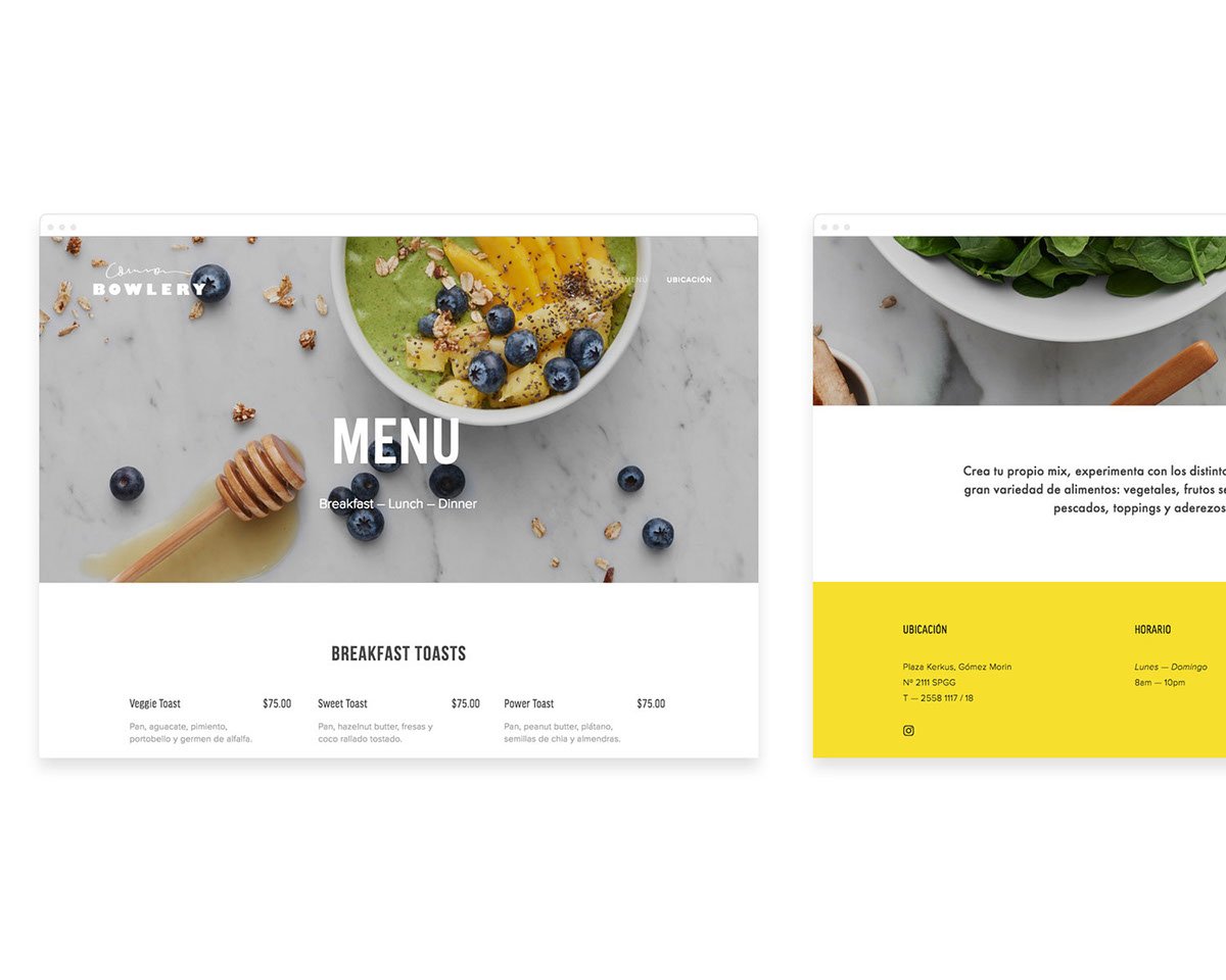 深圳VI設計 深圳VI策劃 墨西哥Bowlery餐廳VI設計形象 網頁設計