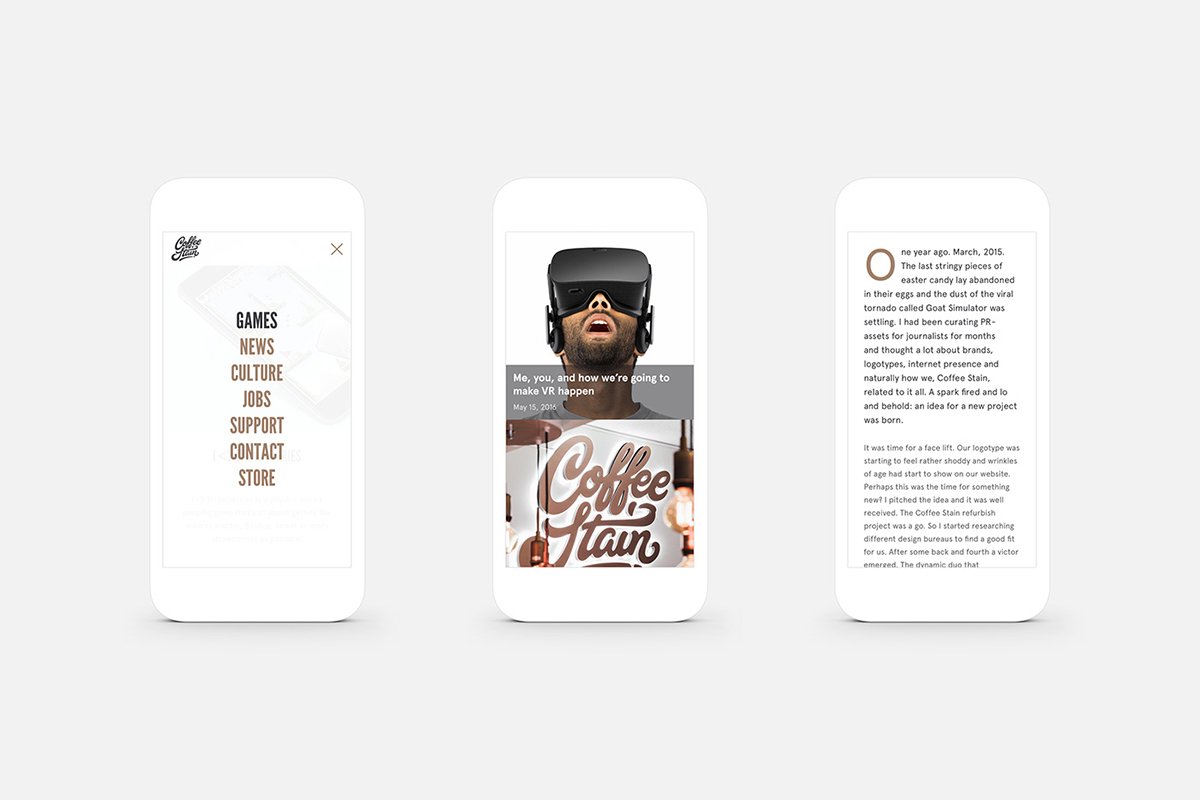 深圳VI設(shè)計  深圳VI策劃  Coffeestain咖啡廳VI形象設(shè)計  手機APP展示