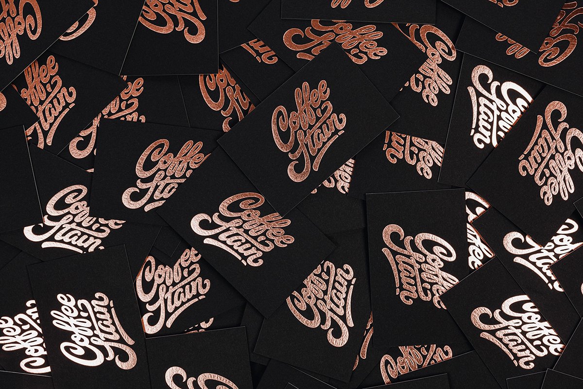 深圳VI設(shè)計  深圳VI策劃  Coffeestain咖啡廳VI形象設(shè)計  標志設(shè)計