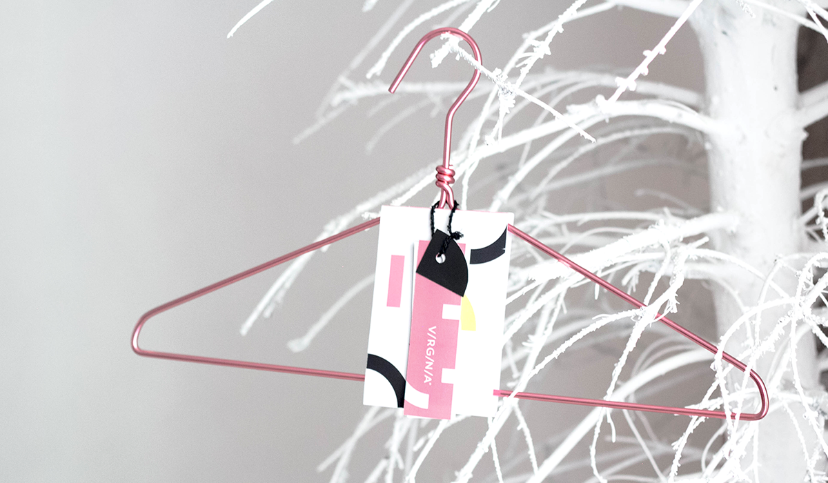 5組國際時尚服裝品牌vi設計案例合集，服裝品牌vi設計，深圳vi設計，左右格局