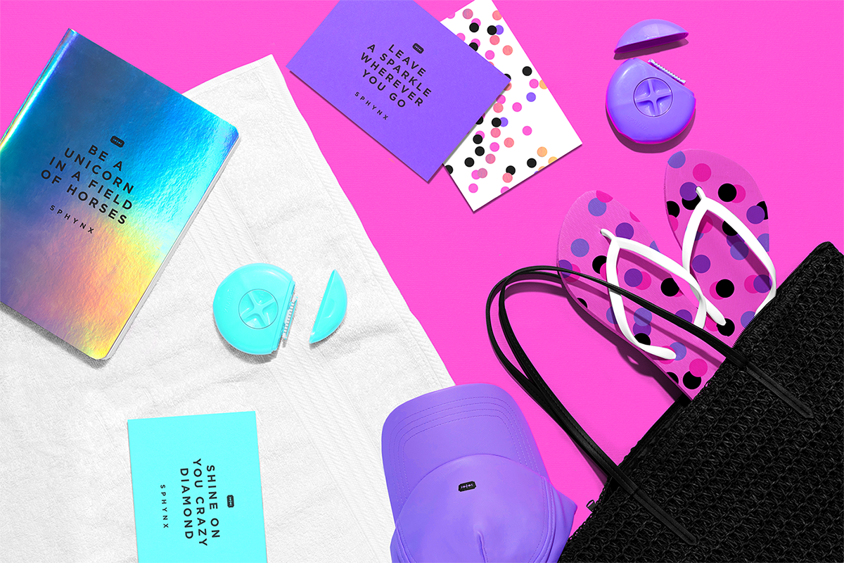 深圳VI設計  深圳VI策劃  斯芬克斯美容產品VI形象  場景展示