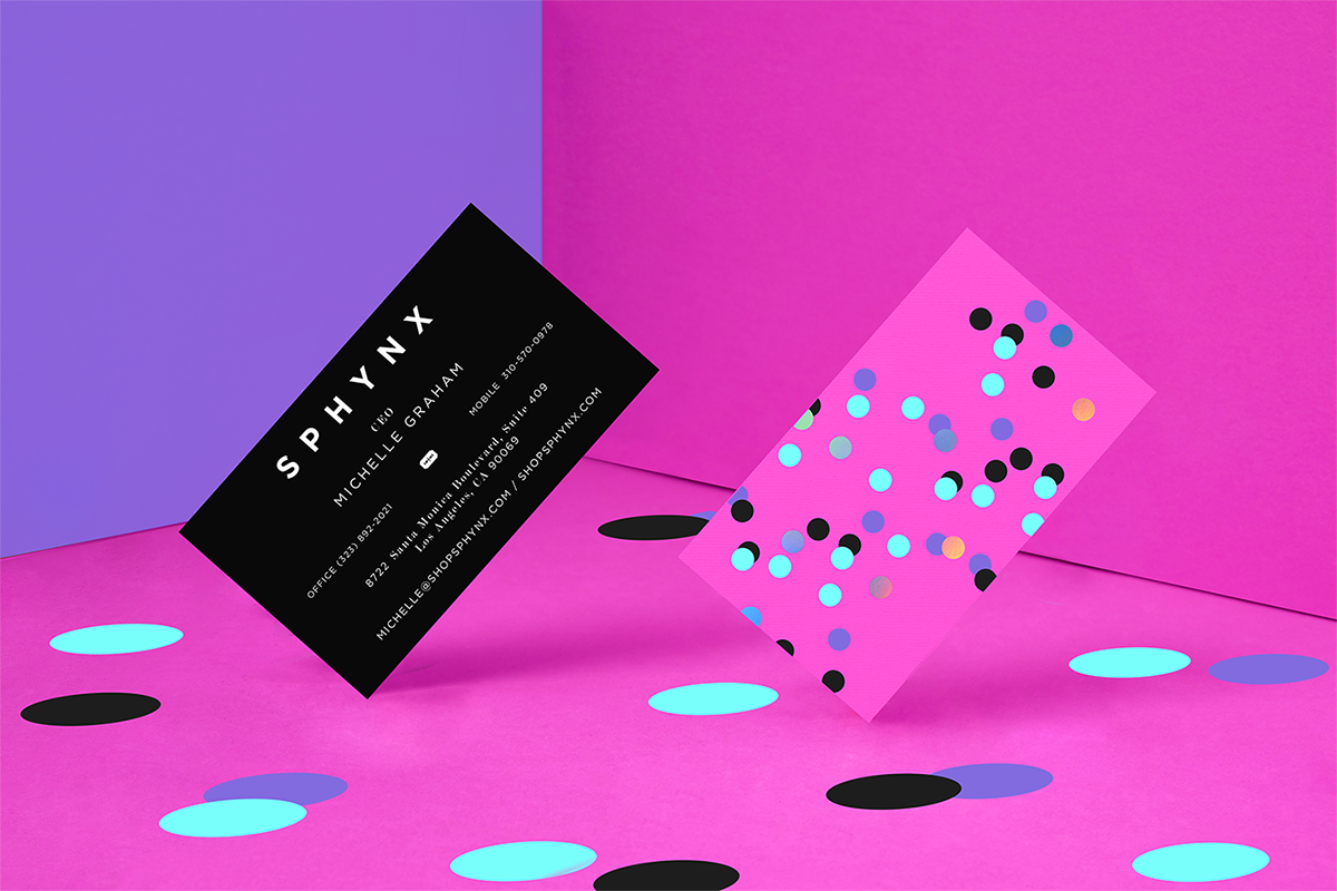 斯芬克斯美容產品VI形象展示