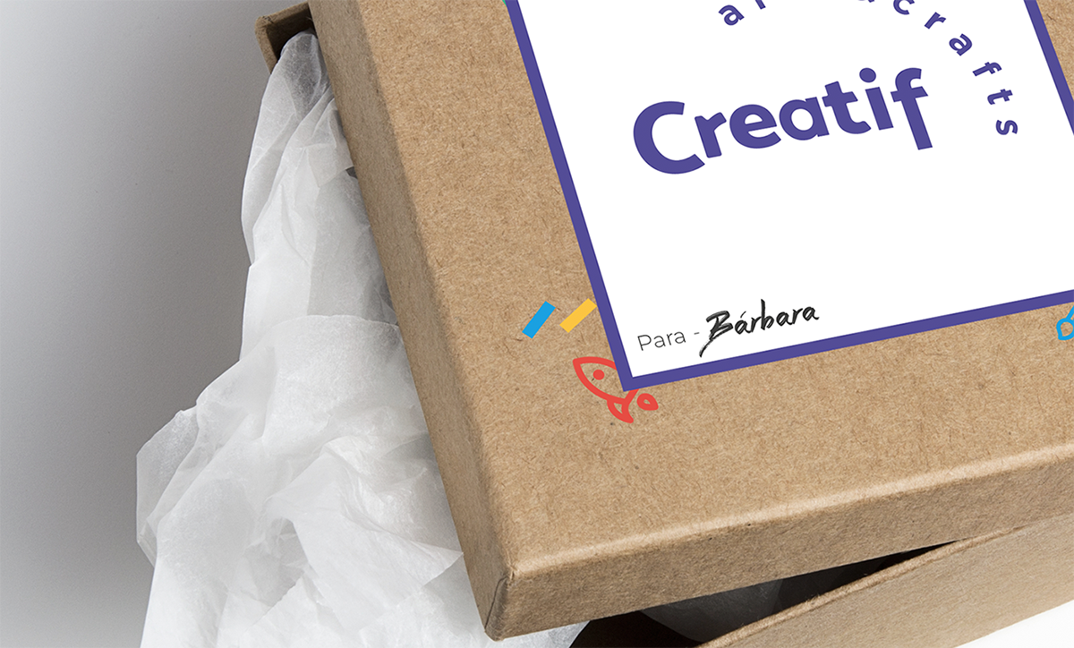 深圳VI設計  深圳VI策劃  Creatif兒童工藝品VI形象設計  包裝設計