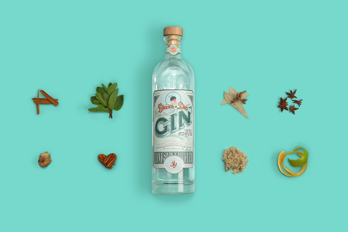 深圳品牌設計  深圳品牌策劃  Gracias a Dios杜松子酒VI形象設計  包裝設計