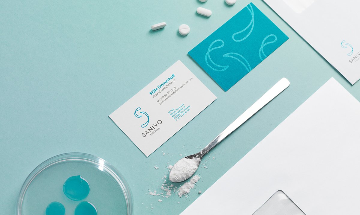 Sanivo Pharma藥品VI形象設計展示