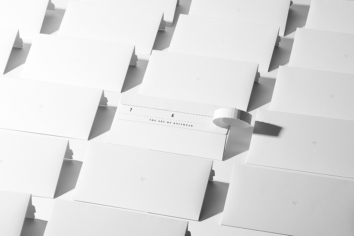 深圳VI設計  深圳VI策劃  7KA高級服裝品牌VI形象  信封設計