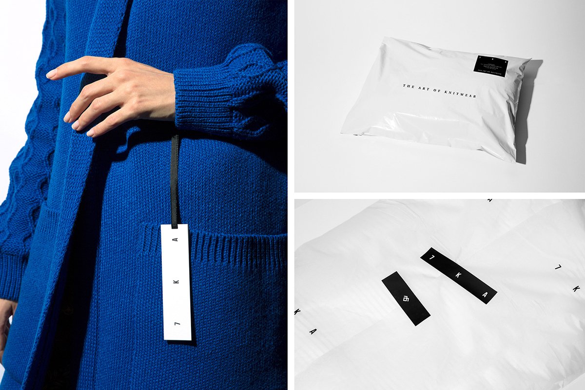 深圳VI設計  深圳VI策劃  7KA高級服裝品牌VI形象  服裝設計