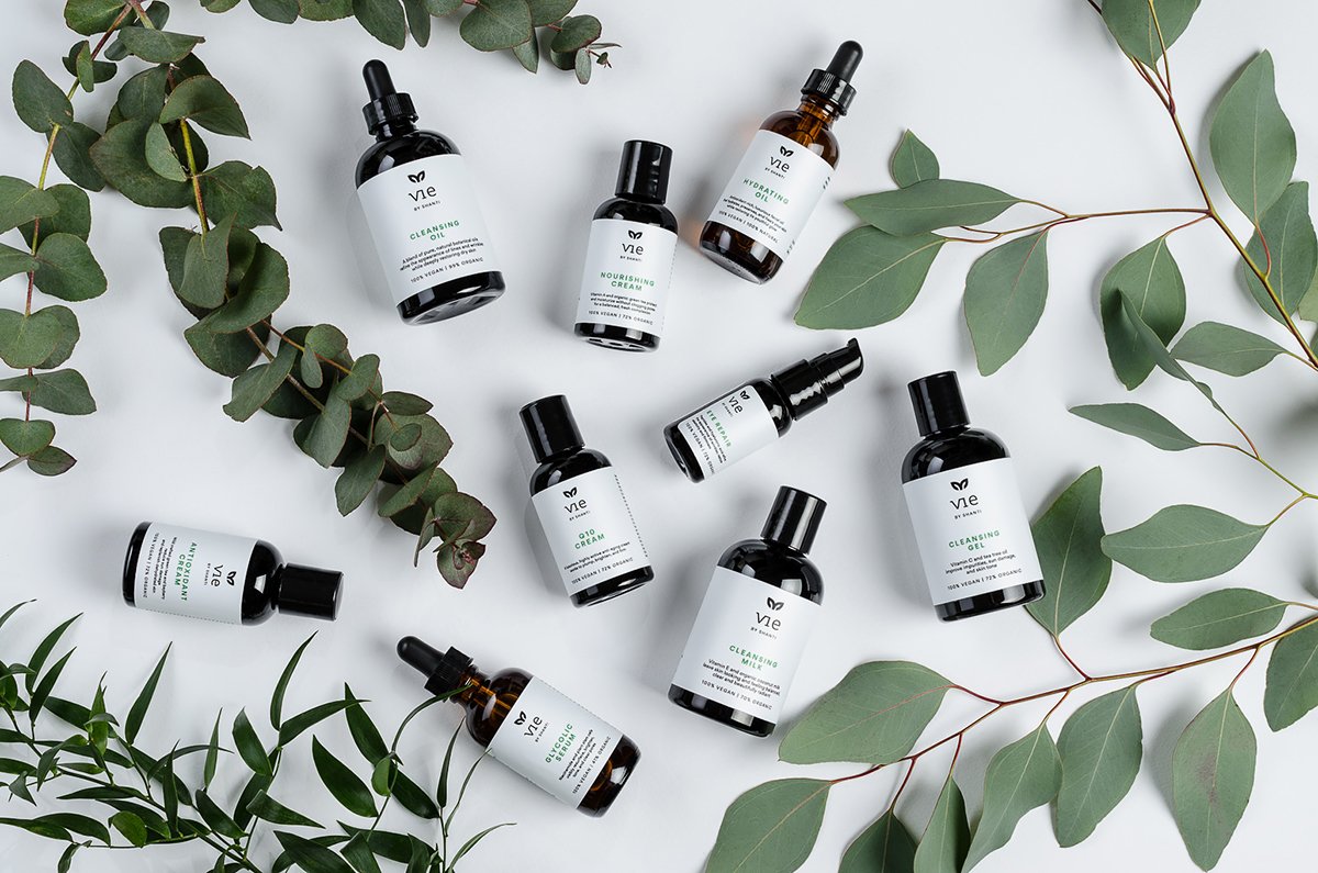 深圳VI設計 深圳VI策劃 VIEBYSHANTI天然護膚品包裝形象設計 包裝設計