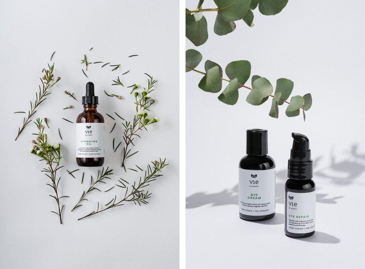 深圳VI設計 深圳VI策劃 VIEBYSHANTI天然護膚品包裝形象設計 包裝設計