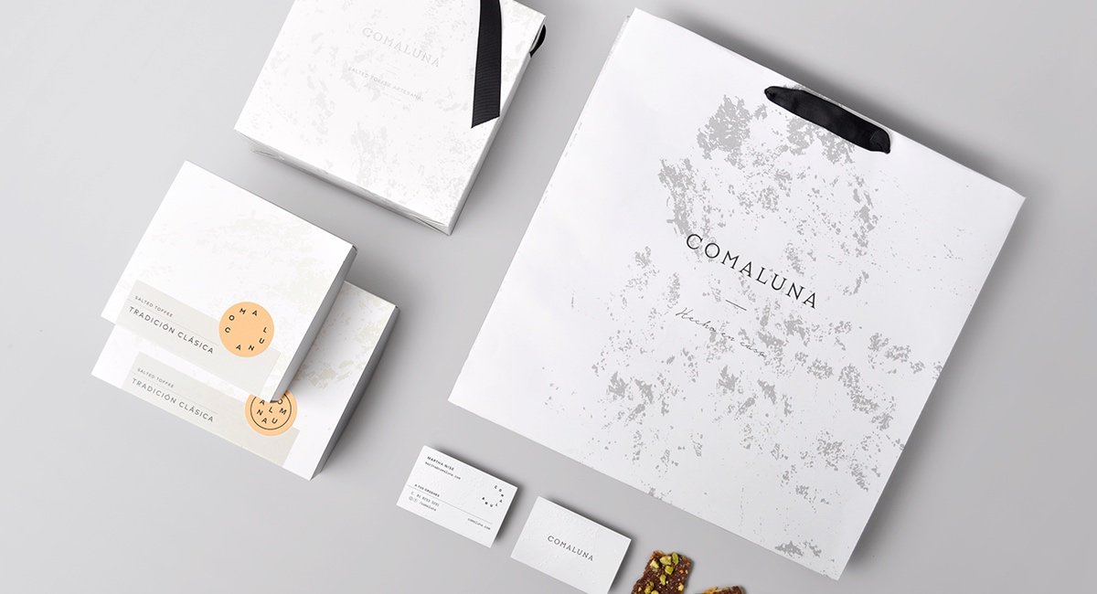 深圳VI設計  深圳VI策劃  Comaluna糕點店VI形象設計   包裝設計