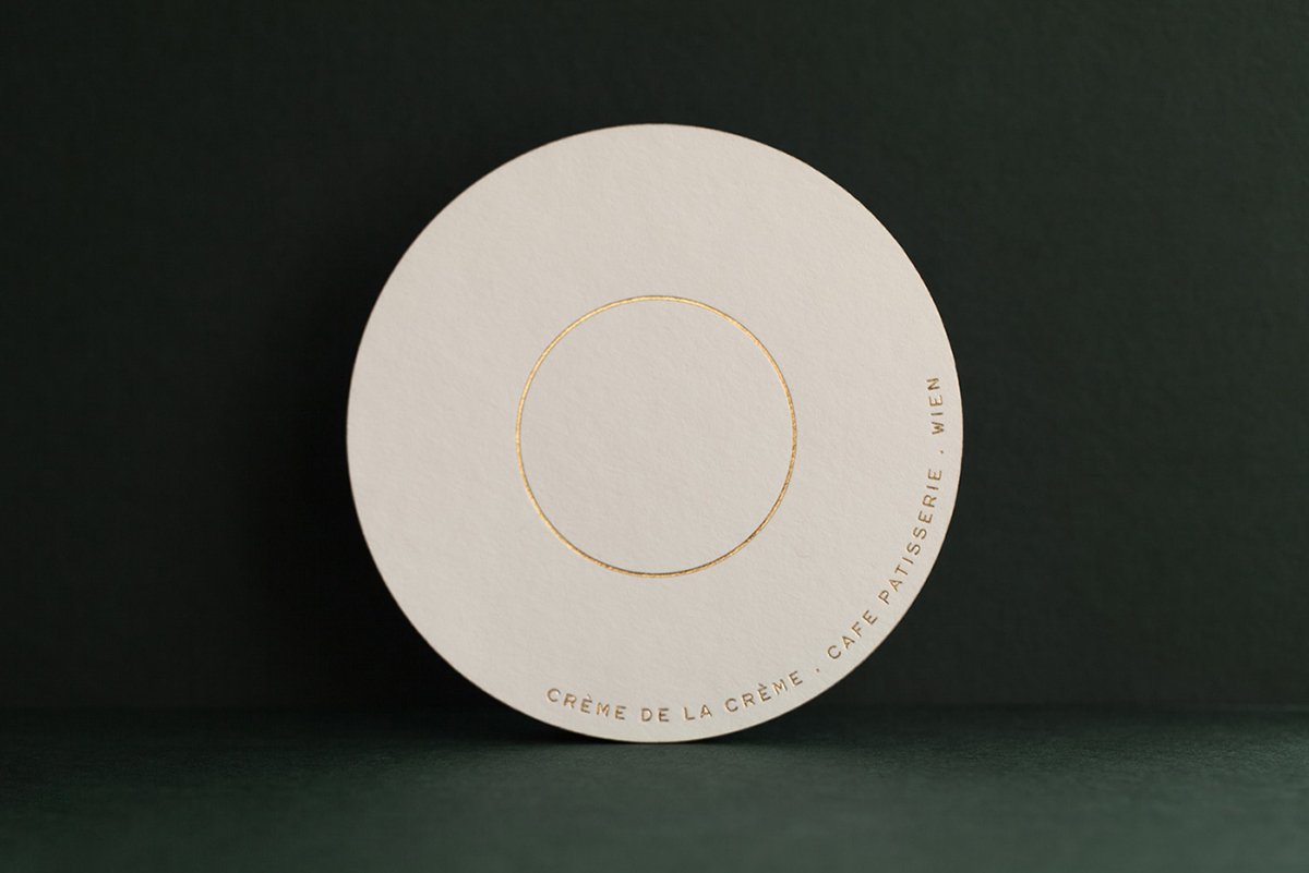 深圳VI設計  深圳VI策劃  CREME DE LA CREME甜品店形象設計  標志設計