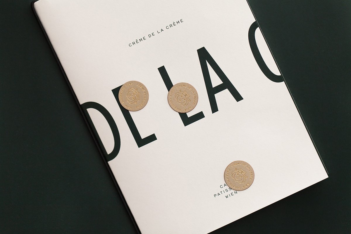 深圳VI設計  深圳VI策劃  CREME DE LA CREME甜品店形象設計  畫冊設計