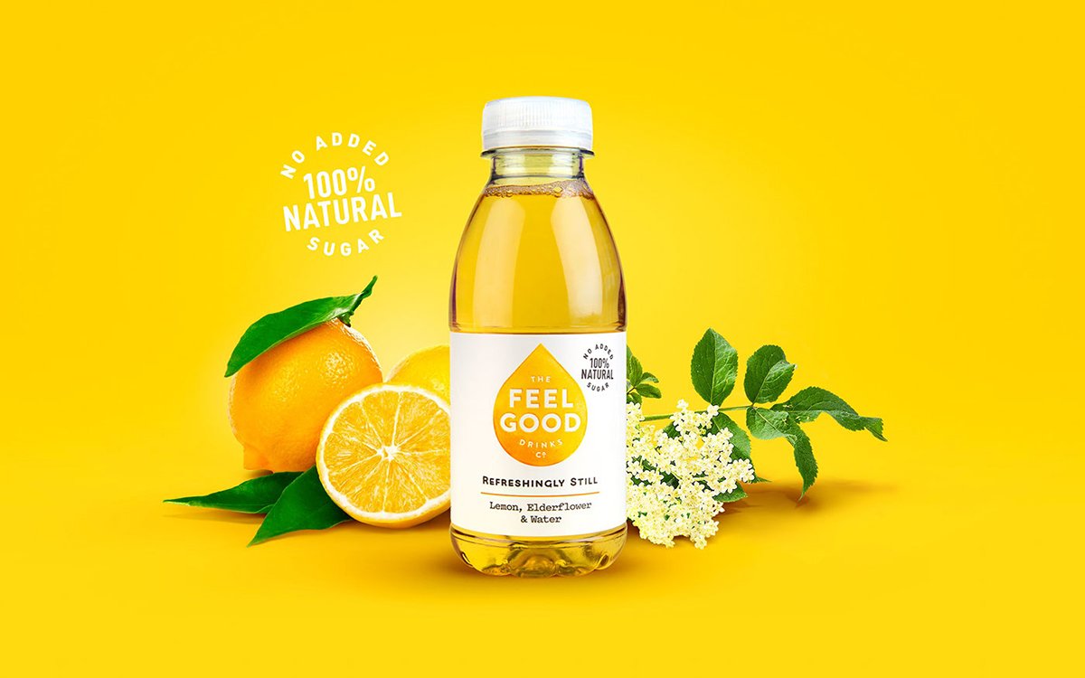 深圳VI設計 深圳VI策劃 FEEL GOOD果汁系列包裝形象展示 包裝設計