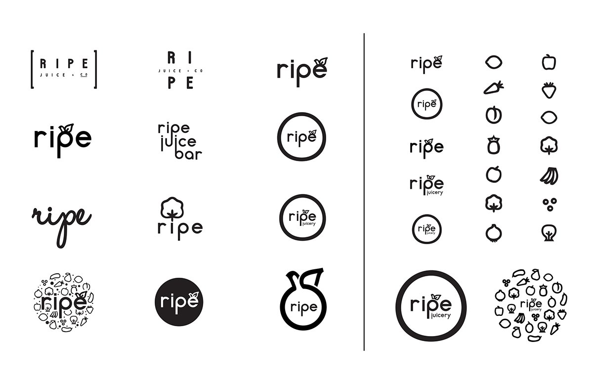 深圳VI設計 深圳VI策劃 ripe果汁包裝設計形象 包裝設計