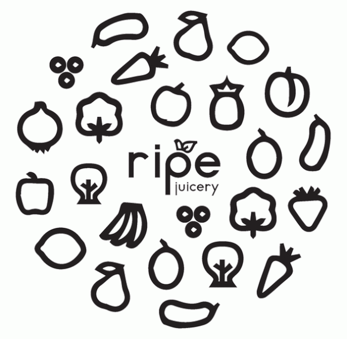 深圳VI設計 深圳VI策劃 ripe果汁包裝設計形象 標志設計