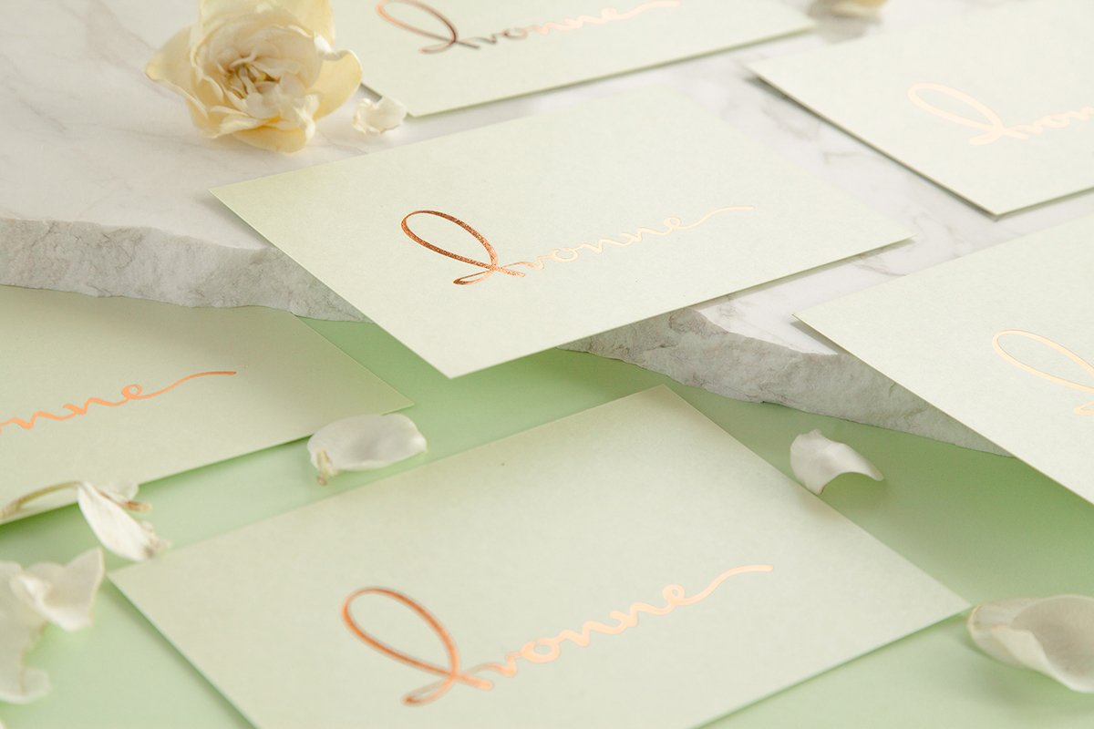 IVONNE社交品牌VI設計欣賞 VI設計、品牌設計、標志設計、名片設計、邀請函設計、社交品牌設計