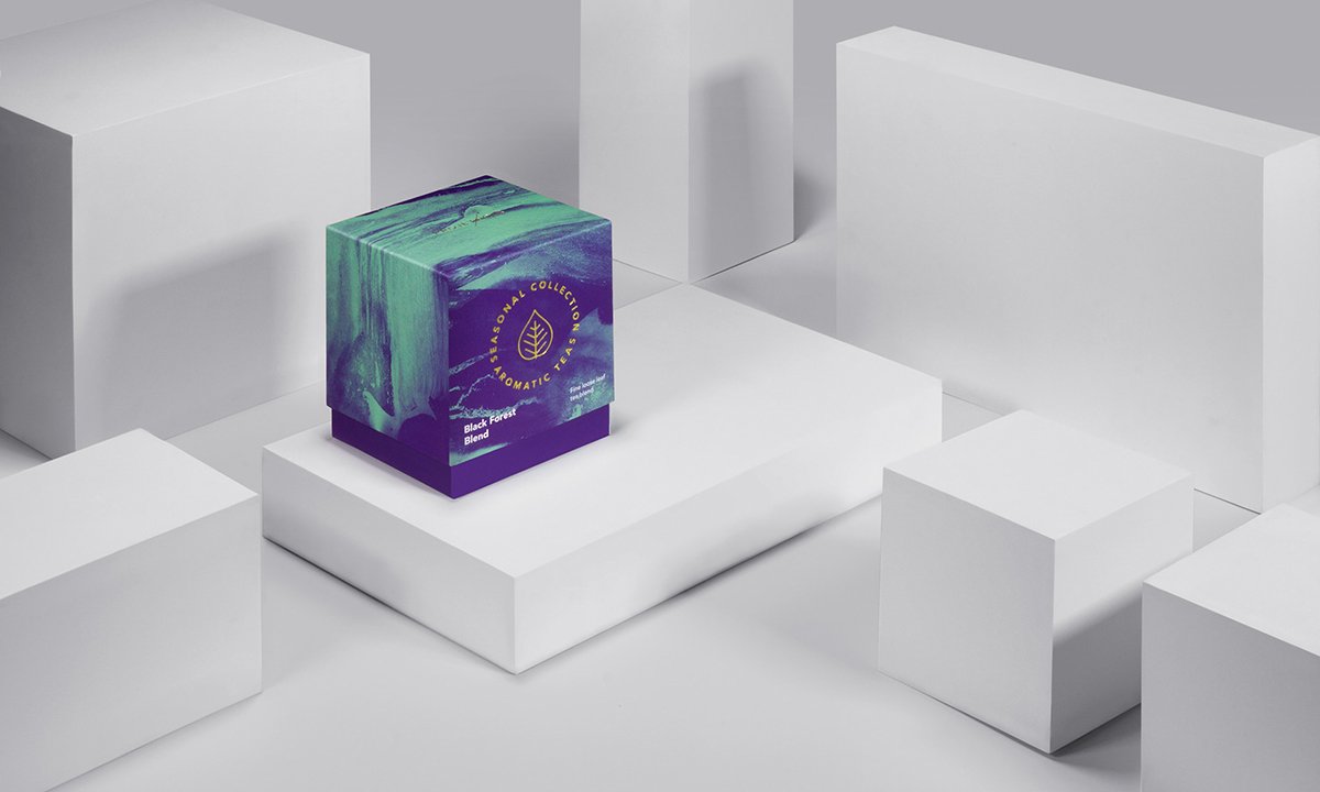 芳香茶品牌包裝設計欣賞 品牌設計、VI設計、包裝設計、標志設計、輔助圖形設計、芳香茶品牌包裝設計