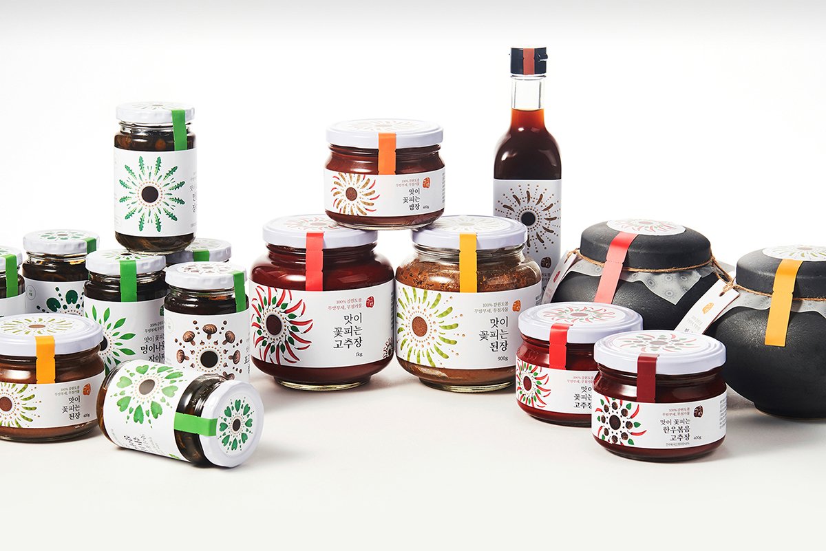 GUSDAM傳統(tǒng)食品品牌包裝設(shè)計(jì)欣賞，食品vi設(shè)計(jì)，傳統(tǒng)食品vi設(shè)計(jì)，深圳vi設(shè)計(jì)，深圳視覺(jué)識(shí)別設(shè)計(jì)，深圳包裝設(shè)計(jì)，食品包裝設(shè)計(jì)，左右格局