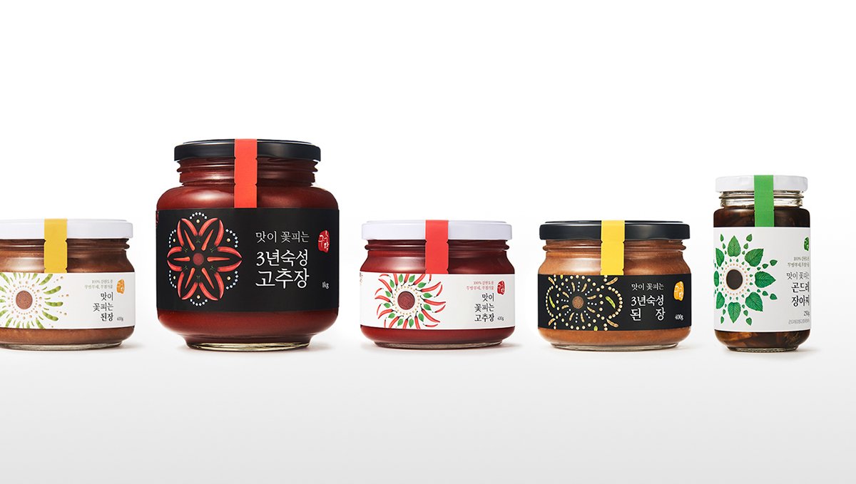 GUSDAM傳統(tǒng)食品品牌包裝設(shè)計(jì)欣賞，食品vi設(shè)計(jì)，傳統(tǒng)食品vi設(shè)計(jì)，深圳vi設(shè)計(jì)，深圳視覺(jué)識(shí)別設(shè)計(jì)，深圳包裝設(shè)計(jì)，食品包裝設(shè)計(jì)，左右格局